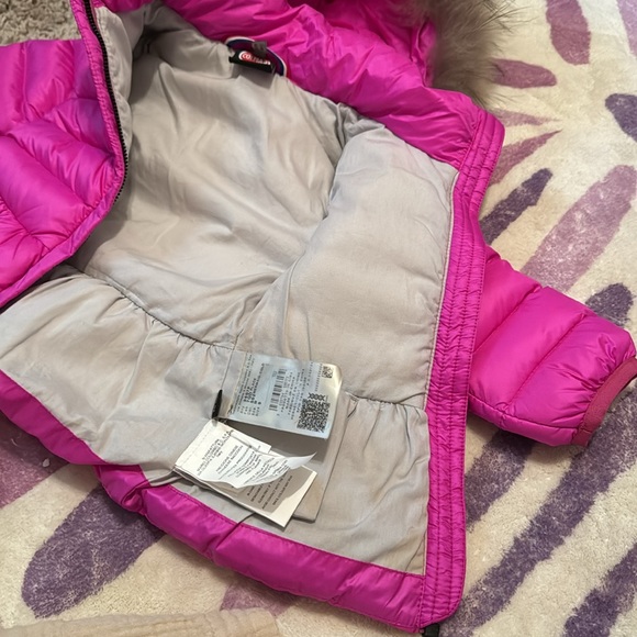 Colmor down/fur coat - Picture 5 of 6